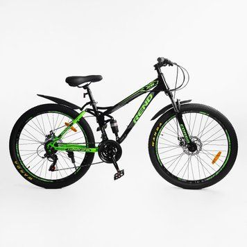 Велосипед Спортивний Corso 26" дюймів "Rend" RD-11320 (1) рама металева 15&rsquo;&rsquo;, Shimano 21 швидкість, зібраний на 75% 11320 фото