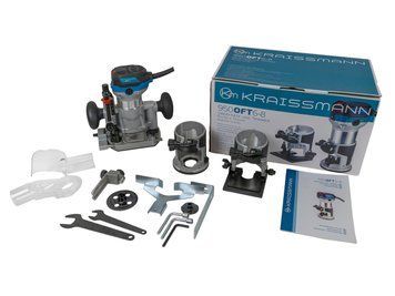 Фрезер KRAISSMANN 950 OFT 6-8 (3b) призначений для точного фрезерування пазів і кромок у заготовках з деревини різної породи. Так само може використовуватися для врізання замків і петель, підходить для роботи з гіпсокартоном. 95068 фото
