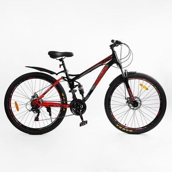 Велосипед Спортивний Corso 27.5" дюймів "Rend" RD-50401 (1) рама металева 15&rsquo;&rsquo;, Shimano 21 швидкість, зібраний на 75% 50401 фото