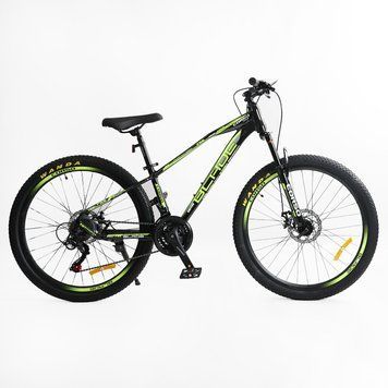 Велосипед Спортивний Corso &laquo;BLADE&raquo; 26" дюймів BD-26204 (1) рама алюмінієва 13``, обладнання Shimano 21 швидкість, зібран на 75% 26204 фото