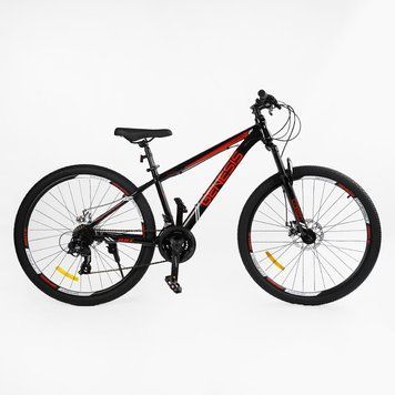 Велосипед Спортивний Corso 27.5" дюймів &laquo;Genesis&raquo; GS-27499 (1) рама сталева 15&rsquo;&rsquo;, обладнання Saiguan 21 швидкість, зібран на 75% 27499 фото